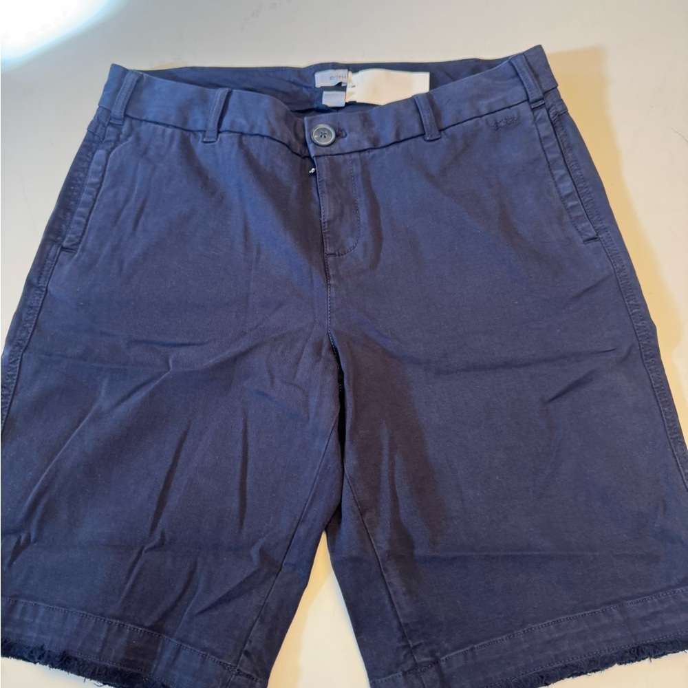 Blue Bermuda Shorts